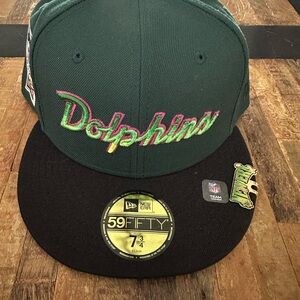 New Era Dolphins Fitted Halloween Hat